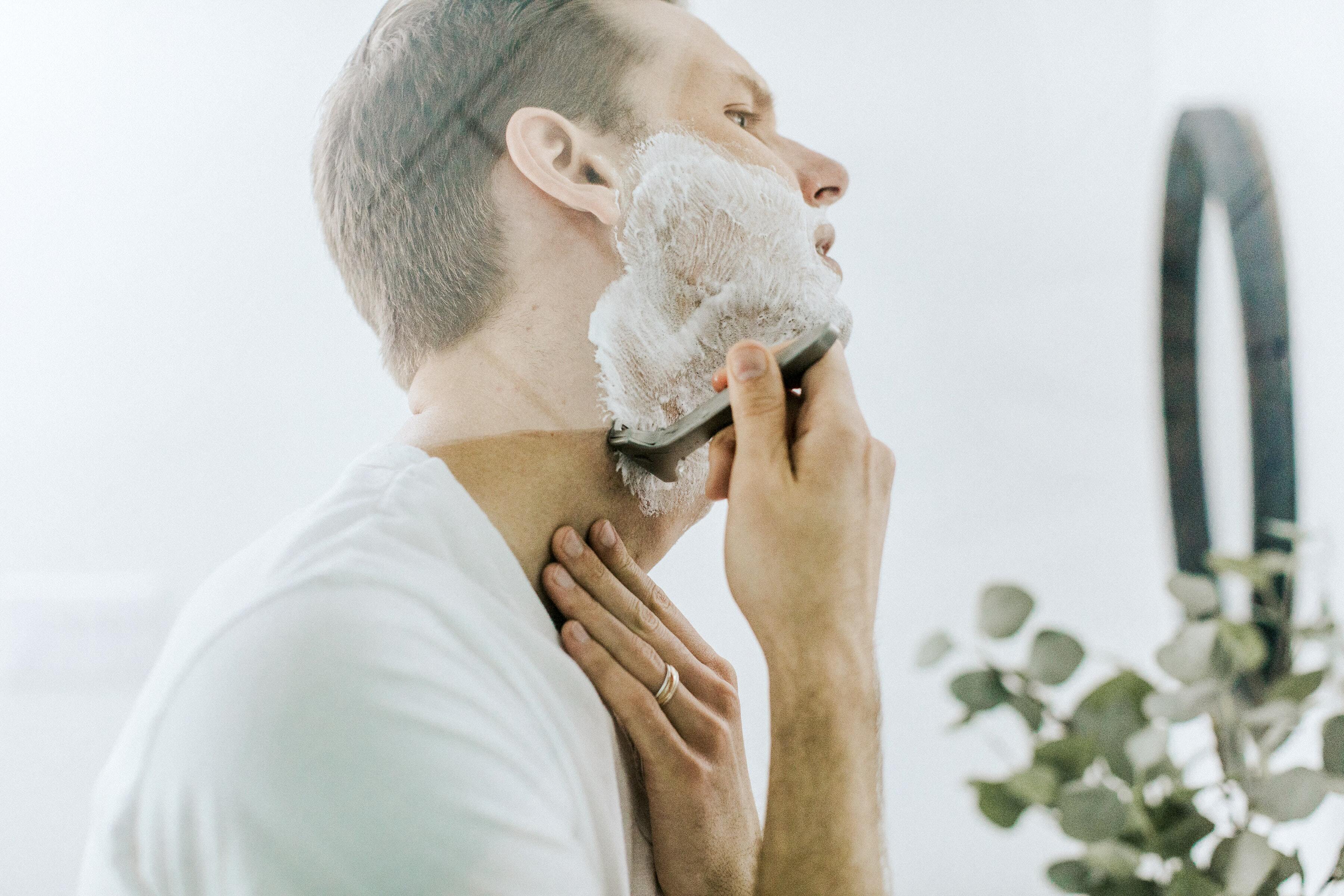 Nassrasur mit Gillette
